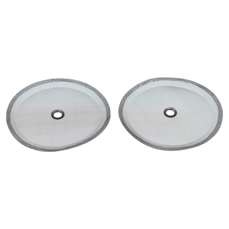 TKMOS 2 Packs French Press Replacement Filters Mesh Screen Perfect for 34 OZ,8 Cup French Press - Image 2
